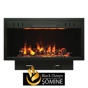 Flameline Vasko 100 3d Isıtmalı Elektrikli Şömine - Görsel 1