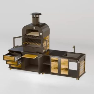 Profesör Lord Master Barbekü Granit – 280cm - Görsel 4